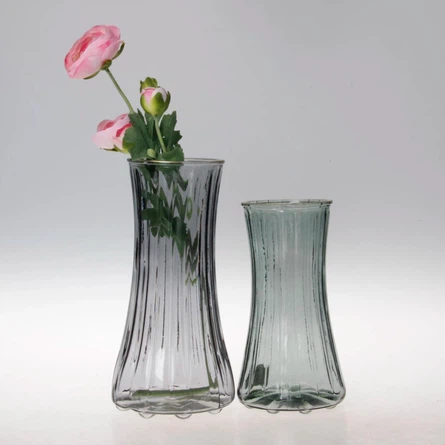 clear green vase 3 clear green vase 3