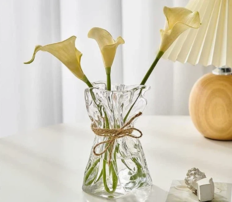 glass vase with rope 2 glass vase with rope 2