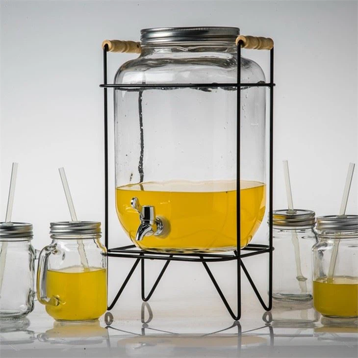 4l Glass Beverage Dispenser