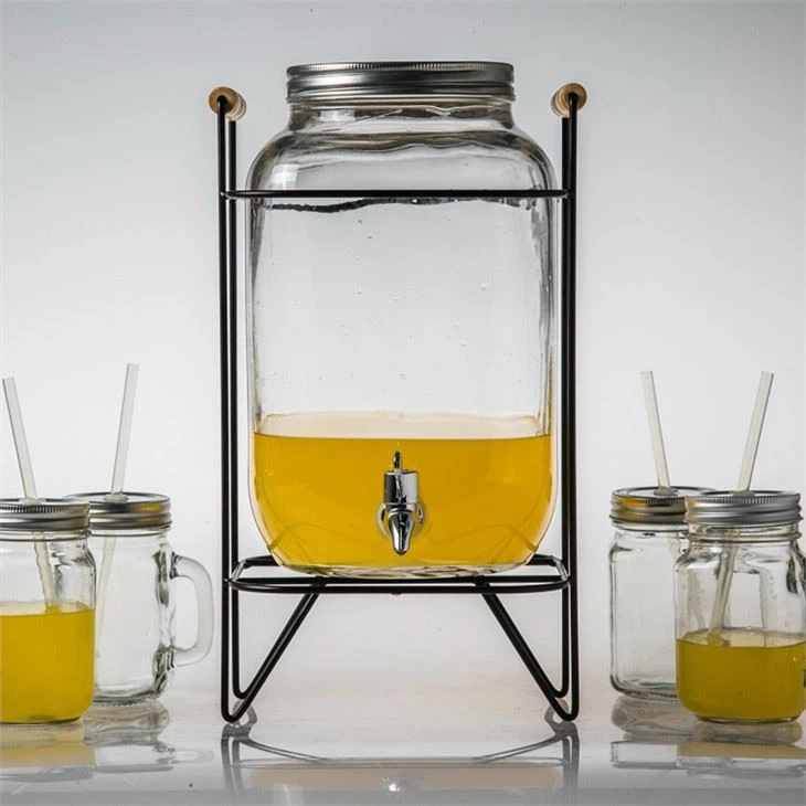 4l Glass Beverage Dispenser