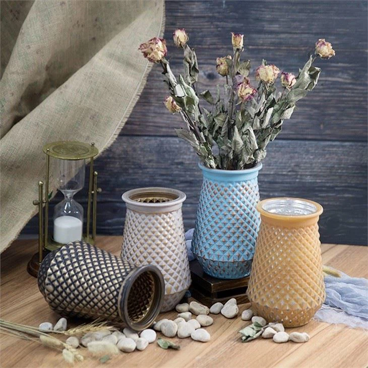 Porcelain Imitation Retro Glass Vase