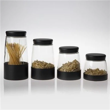 Staklena tegla za skladištenje hrane Prozirna tegla za začine