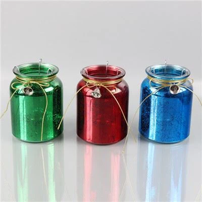 Stakleni svijećnjak Jar za svijeće