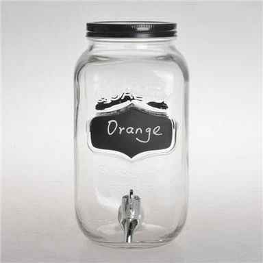 Stakleni dispenzer za piće velikog kapaciteta