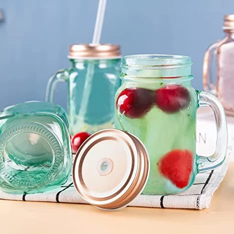 16oz Mason Glass Drinking Jar