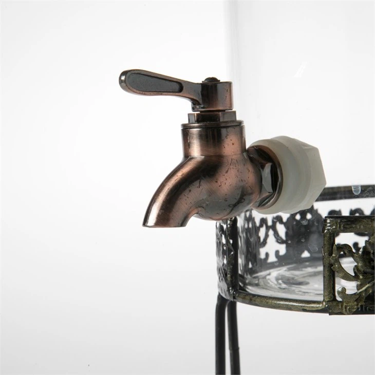 Glass Water Dispenser With Stand