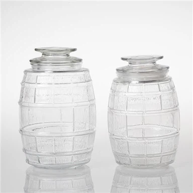 2 pakovanja staklenih tegli sa širokim grlom