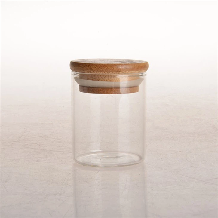 Tegla za skladištenje sa poklopcem od bambusa