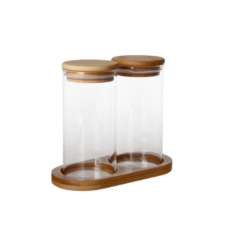 2-piece Storage Jars Set factory